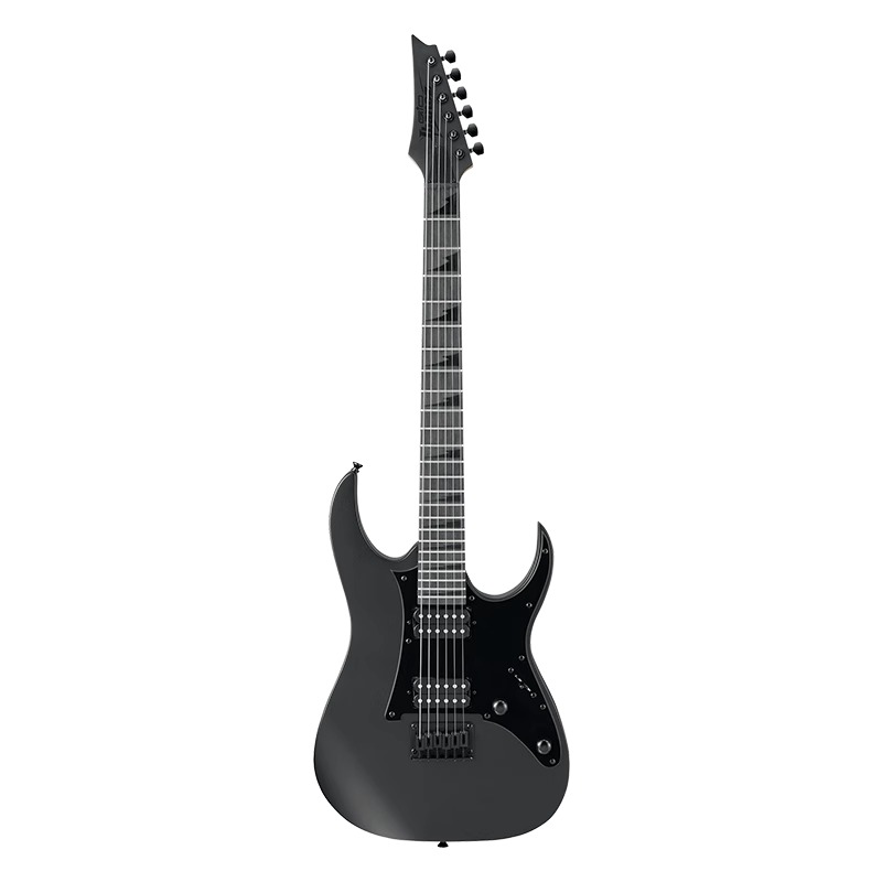 Ibanez依班娜电吉他GRGR131EX磨砂黑24品固定弦桥摇滚电吉它套装